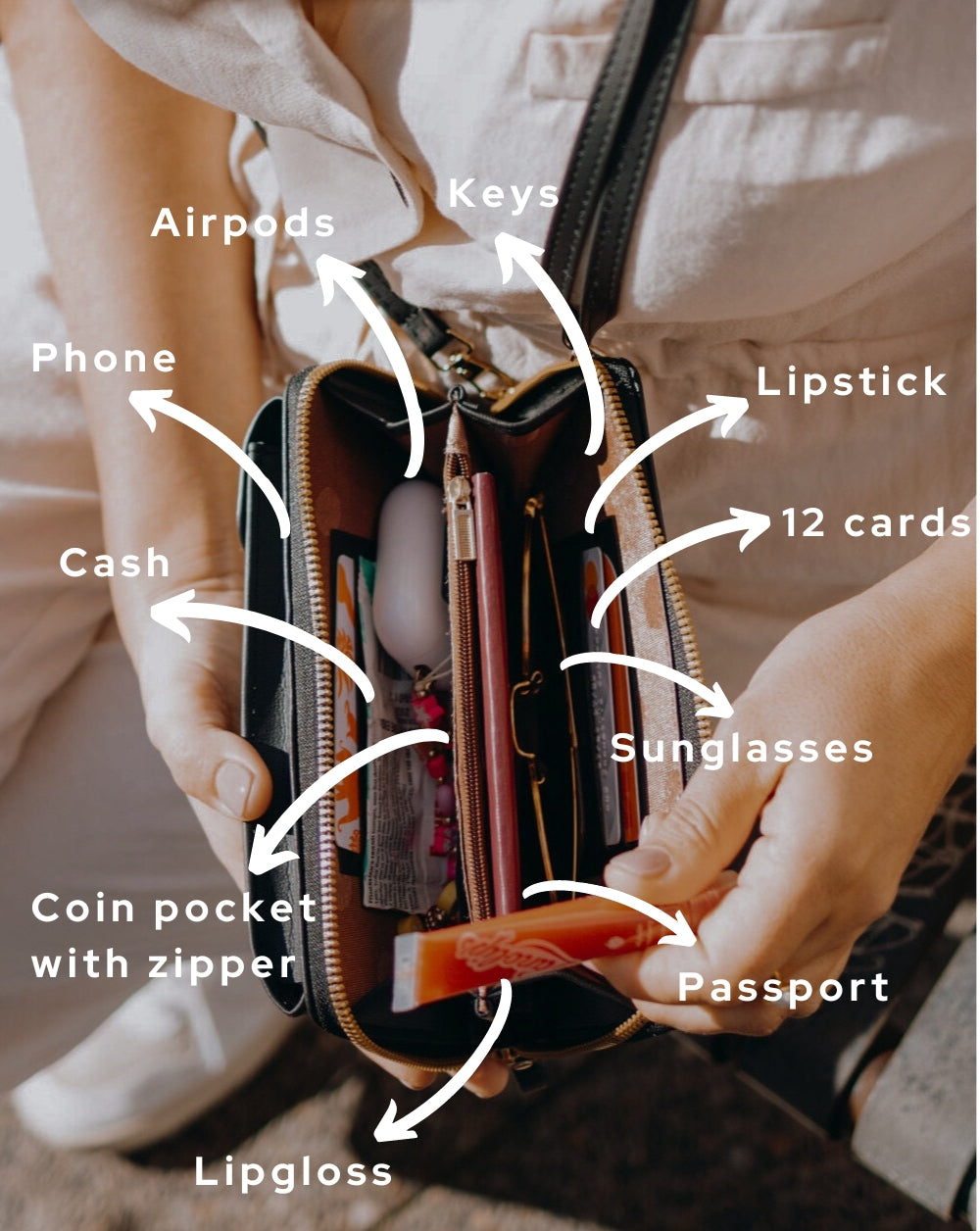 Jillila | De originele STL crossbody clutch portemonnee