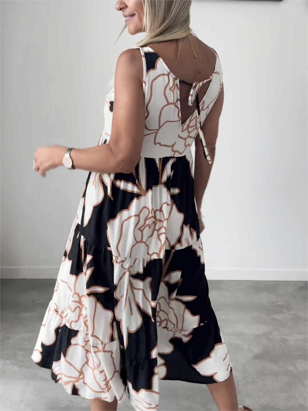 Kendra | Elegant Jurk met Bloemenprint