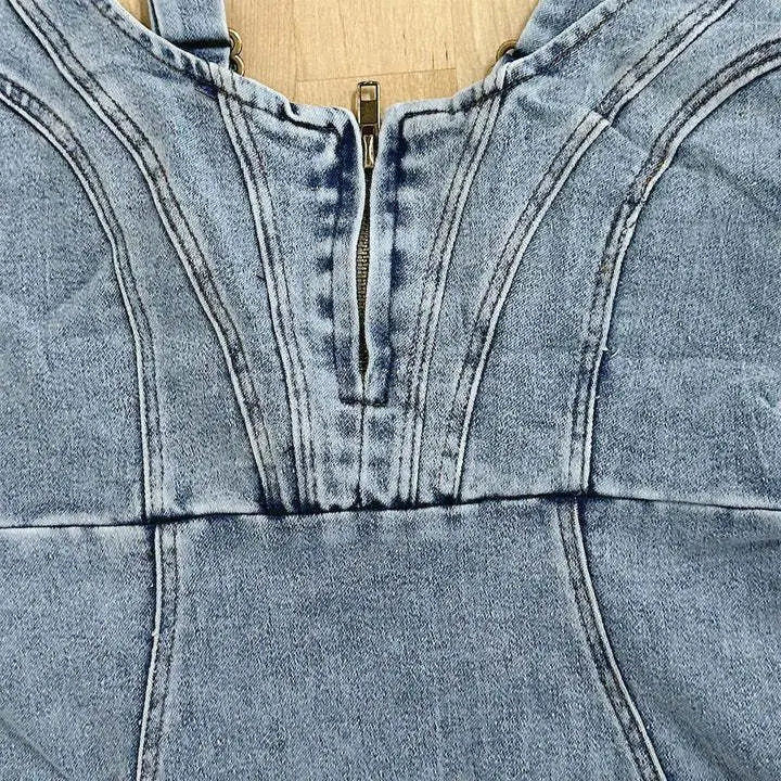 Jillila™ - Verstelbare denimjurk