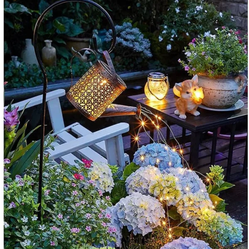 AquaGlow™ Zonne Waterval Verlichters