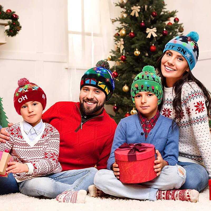 XmasBeanie™️ | 1+1 Gratis | Kerstmis LED Beanie