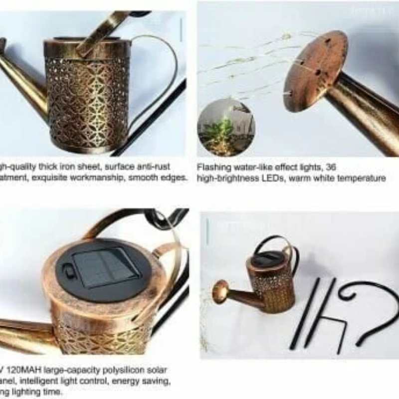 AquaGlow™ Zonne Waterval Verlichters