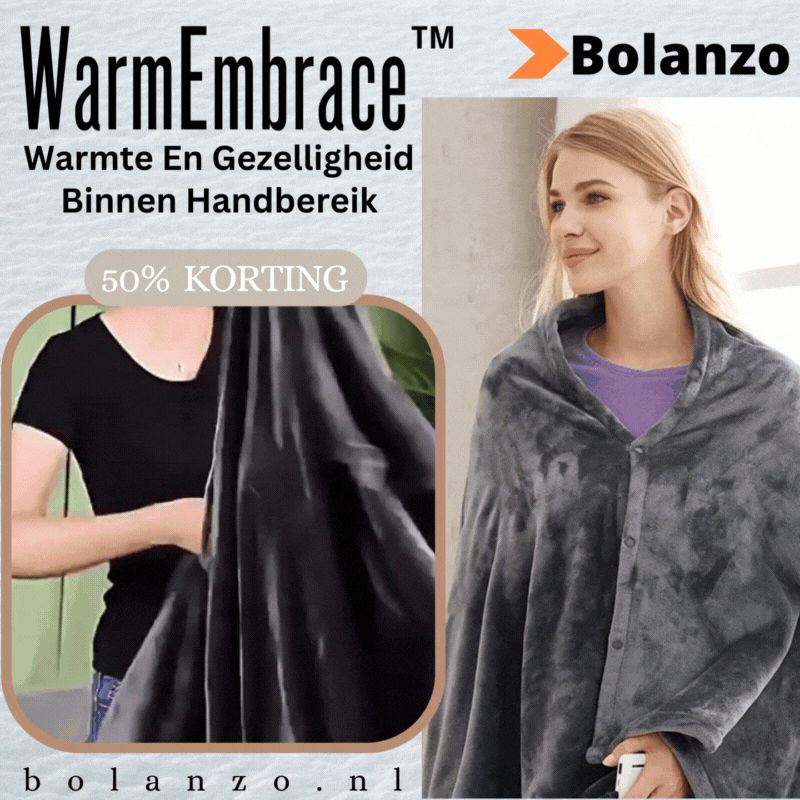 WarmEmbrace™ Elektrische fleecedeken