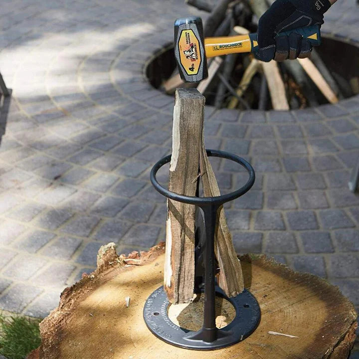 WoodSplitter™ | Gemakkelijk, snel en veilig brandhout maken!