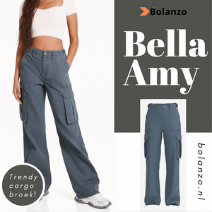 Bella Amy | Trendy cargo broek (Gezien op tiktok)