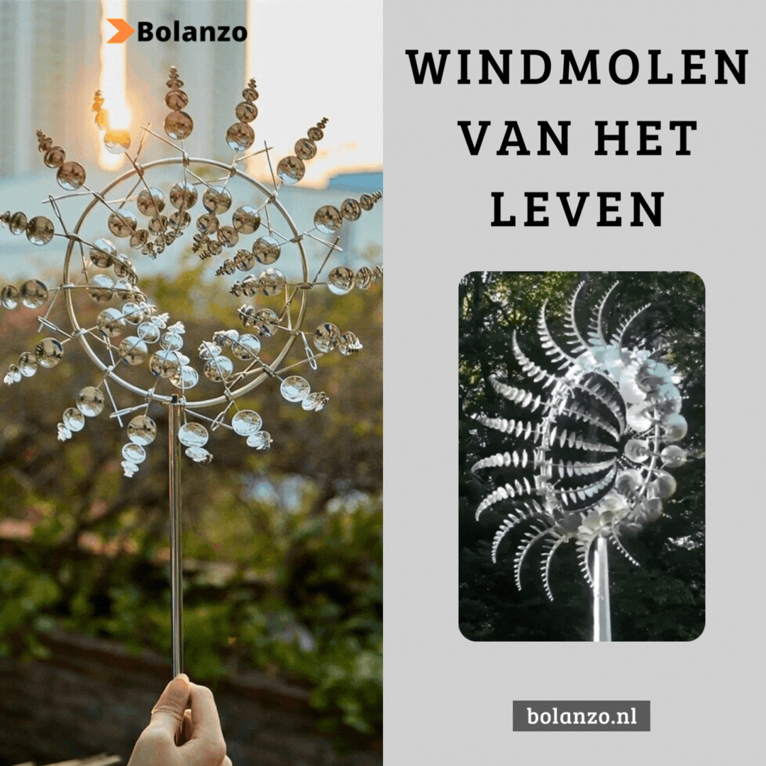 WindMill of Life™️ Geniet van uw tuin als nooit tevoren