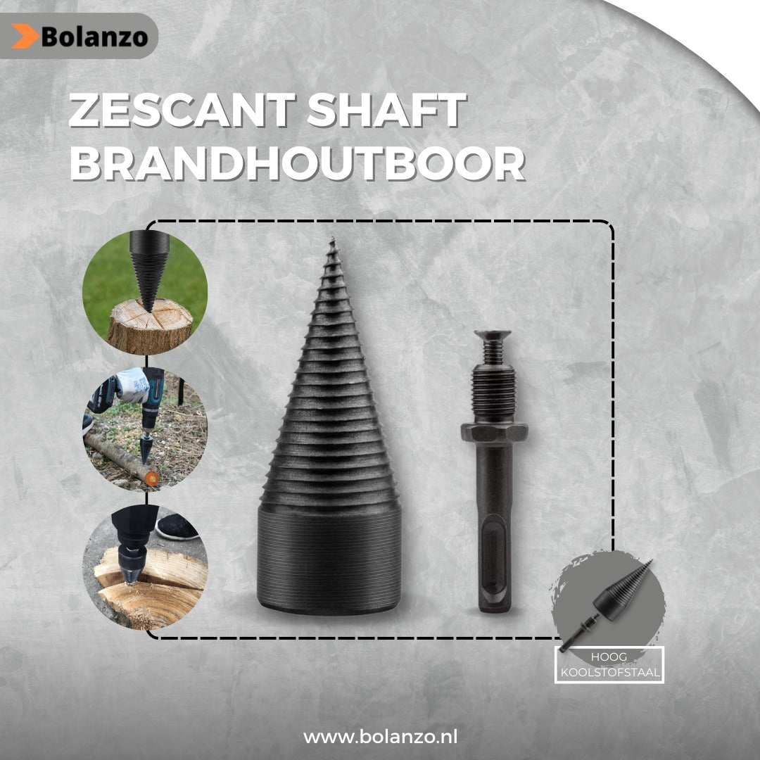 WoodHex™ - Zeskantboor voor brandhout