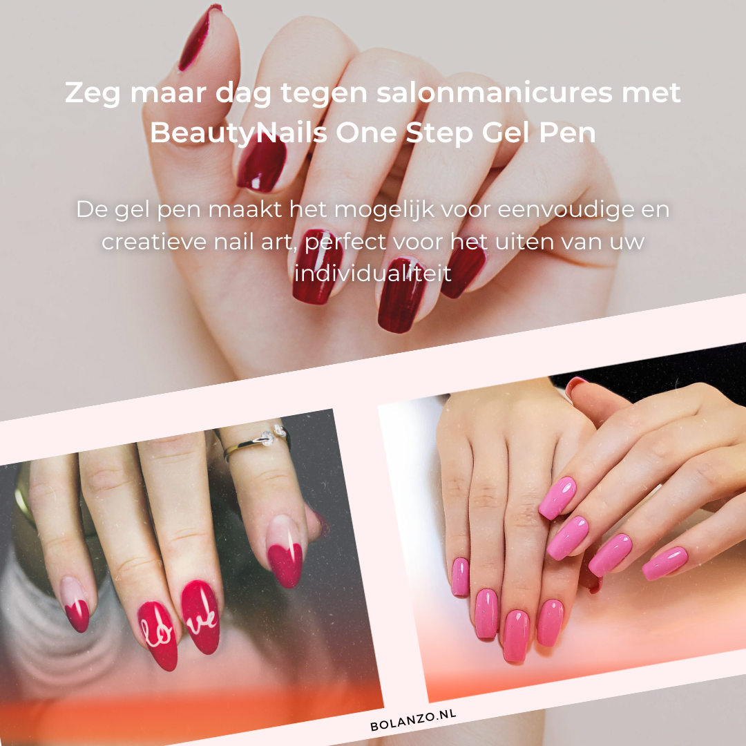BeautyNails | One step nail gel pen (1+1 GRATIS)