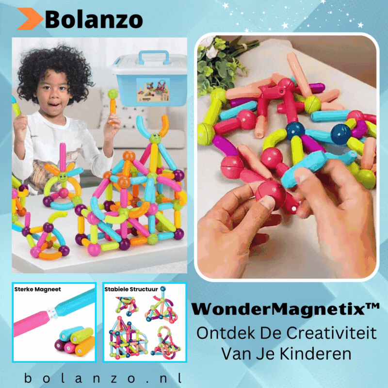 WonderMagnetix™ Leersteentjes Speelset