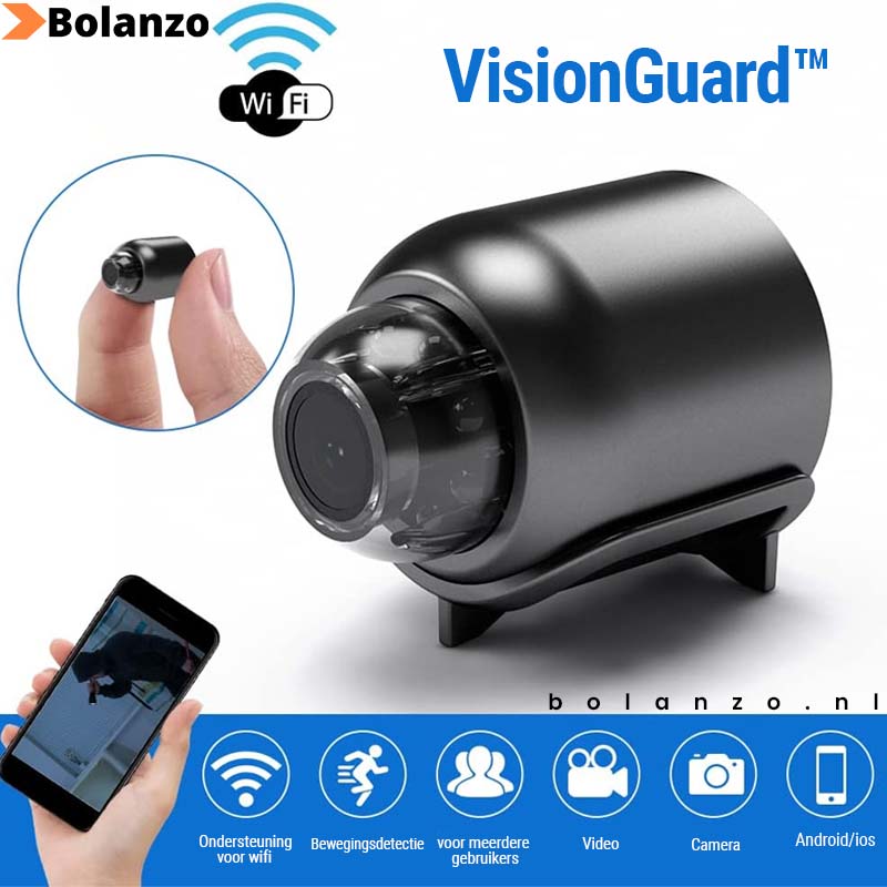 VisionGuard™ - Mini WIFI Camera