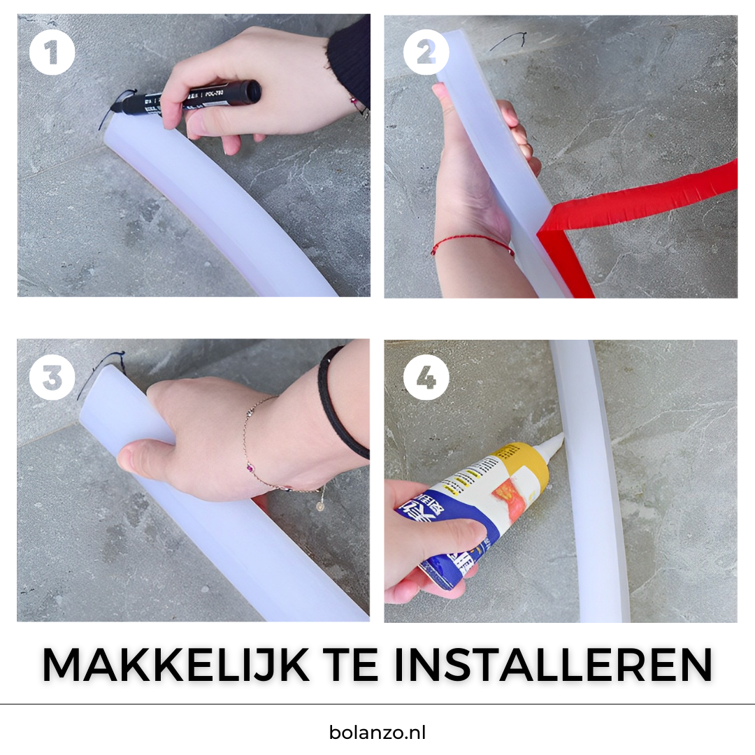 AquaSafe™ | De ultieme kosten besparende douchebarriere