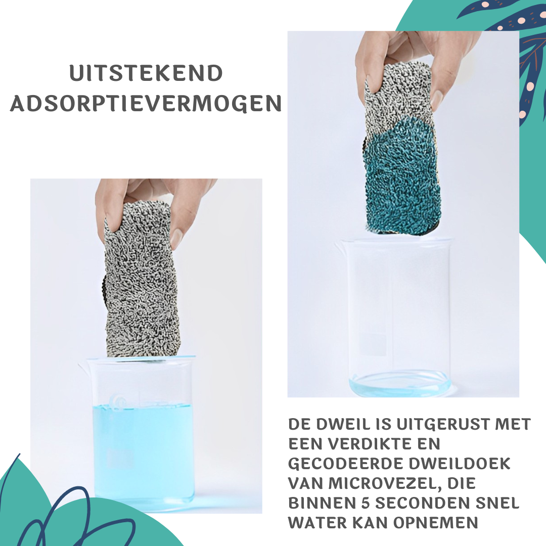 360° Schoonmaakmop | Met 6 GRATIS doekjes! Alleen vandaag!