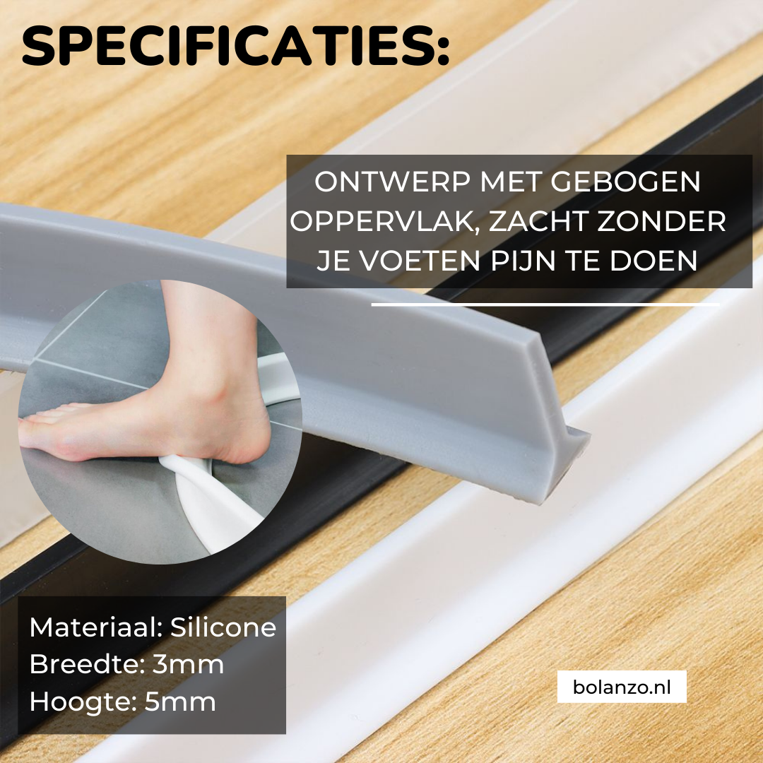 AquaSafe™ | De ultieme kosten besparende douchebarriere