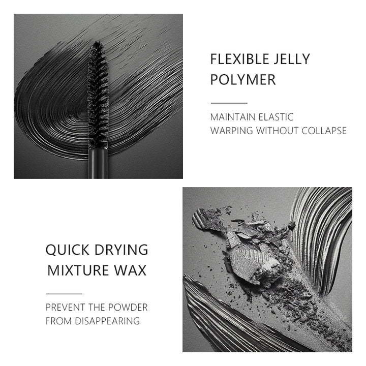 4D Fiber curl langhoudende waterproof mascara