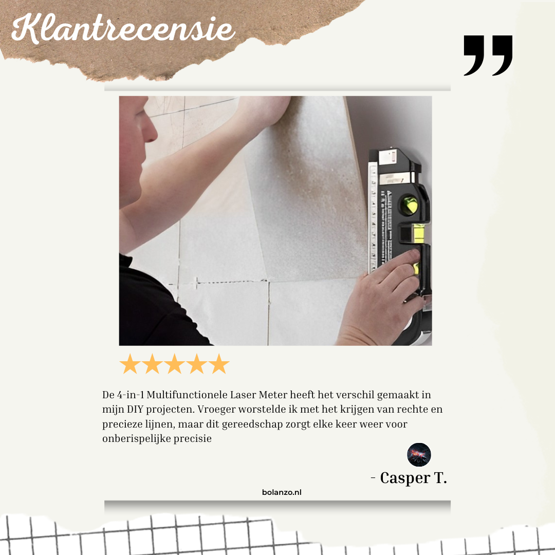 4 in 1 Multifunctioneel Lasermeetapparaat