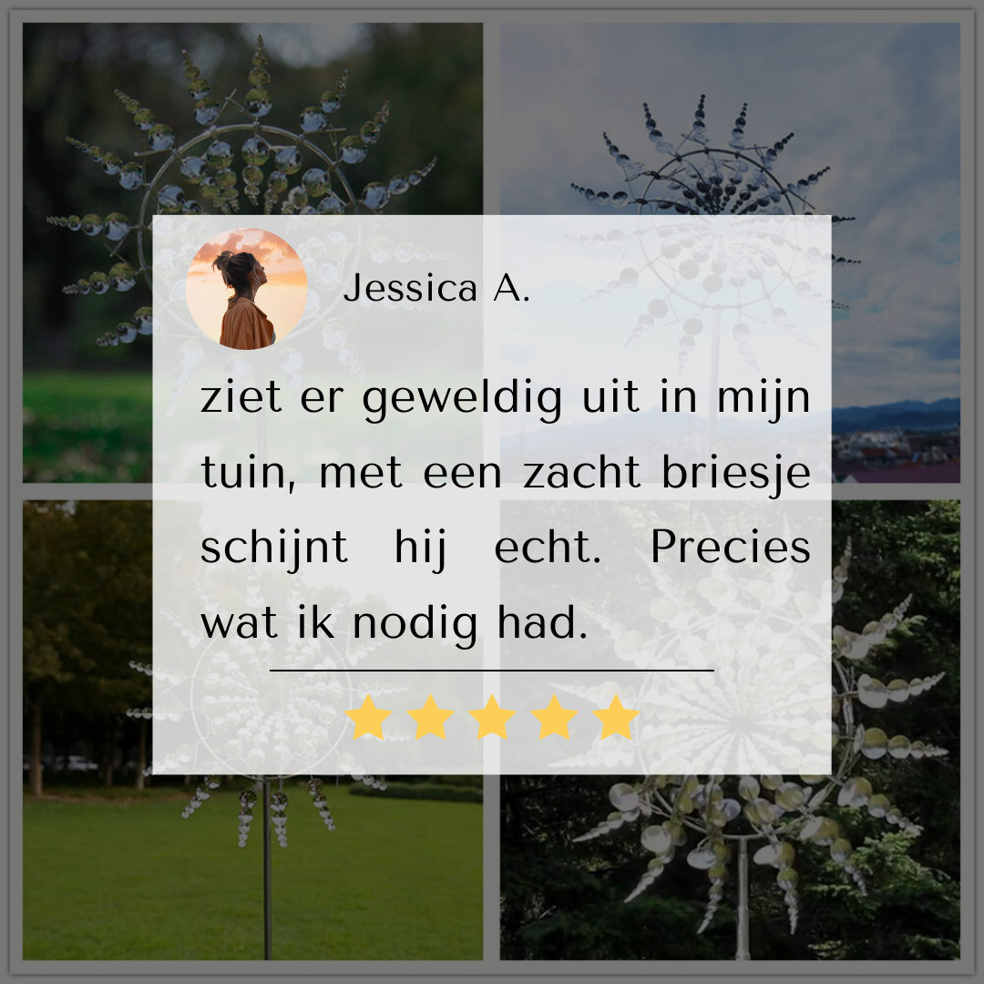 WindMill of Life™️ Geniet van uw tuin als nooit tevoren