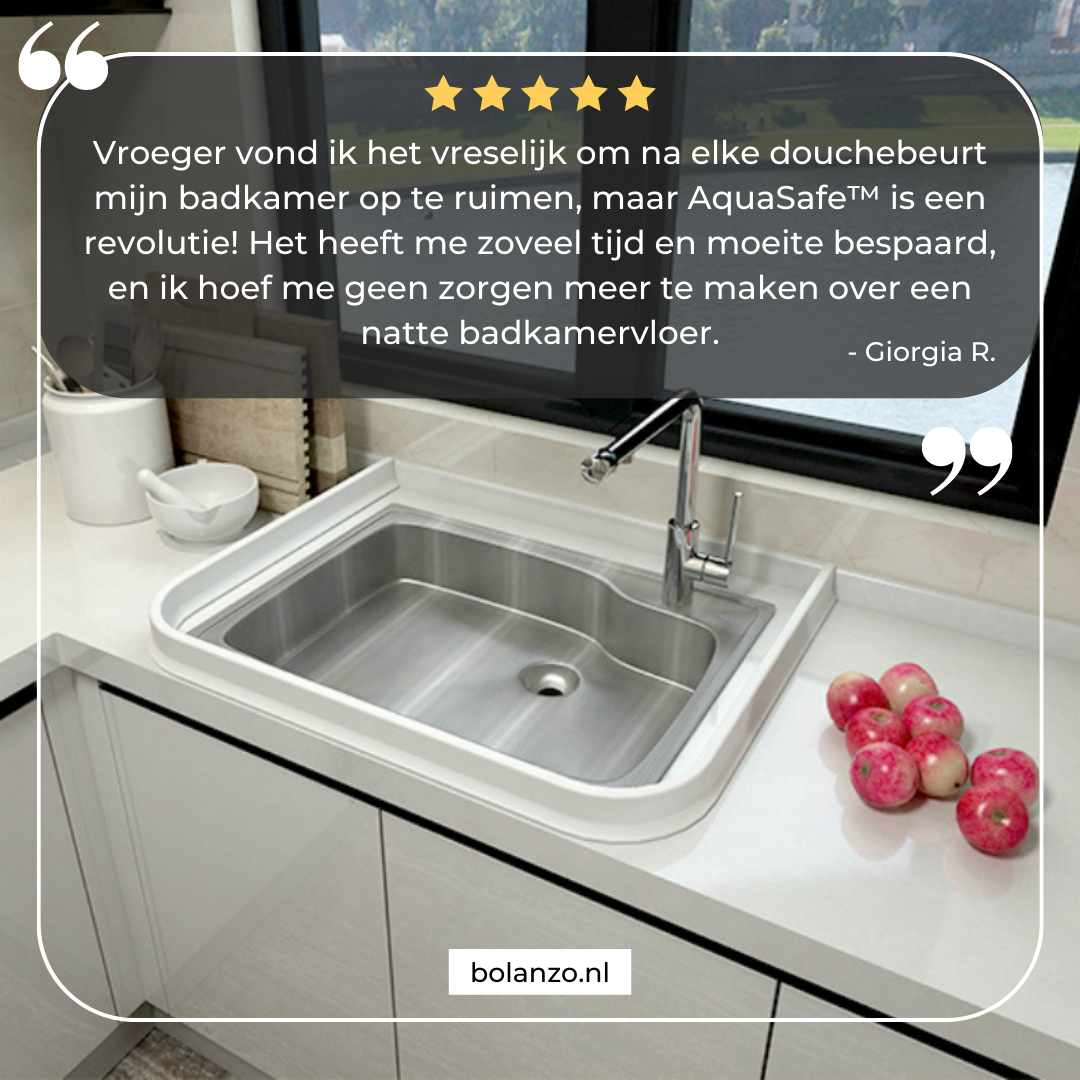 AquaSafe™ | De ultieme kosten besparende douchebarriere