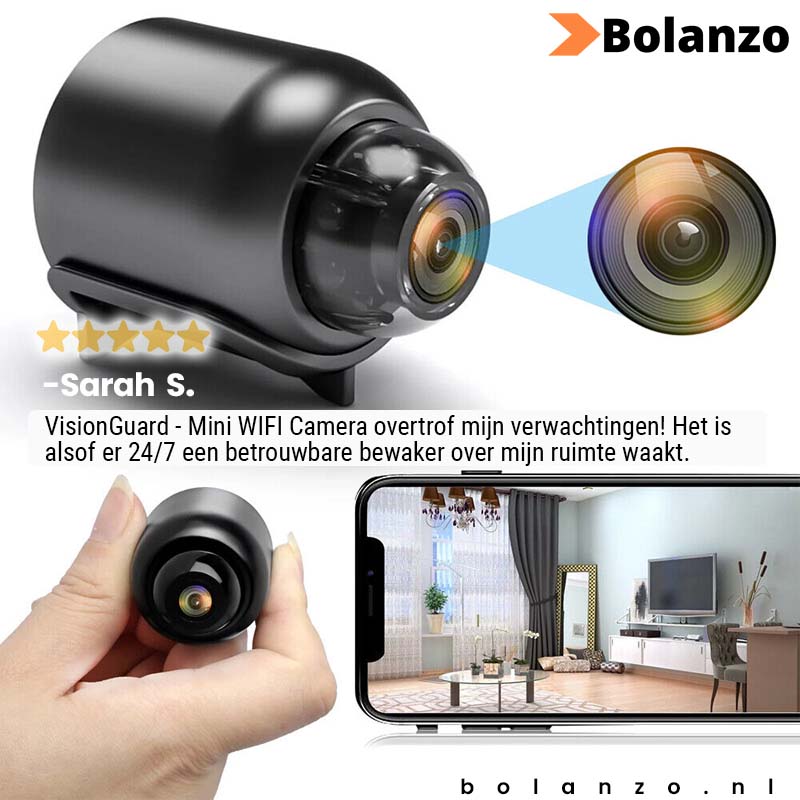 VisionGuard™ - Mini WIFI Camera
