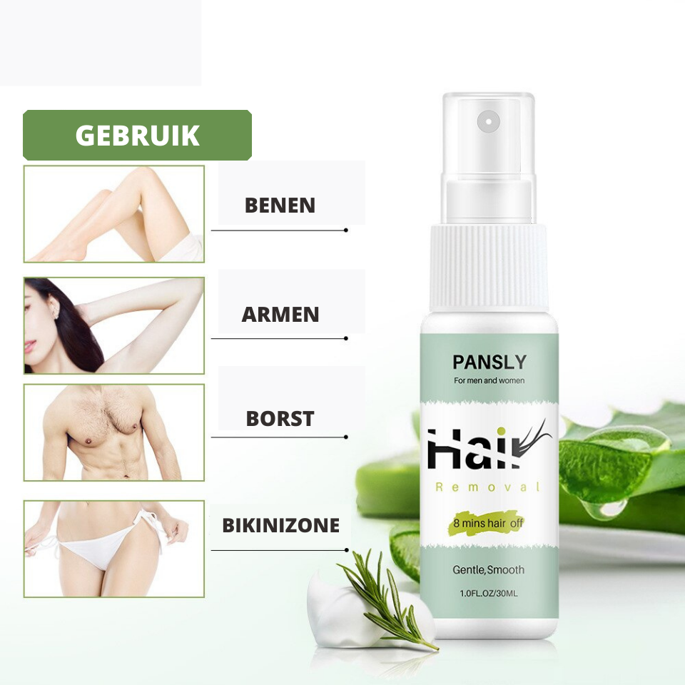 Pansly™ | Haare im Handumdrehen entfernen | 1+1 Gratis