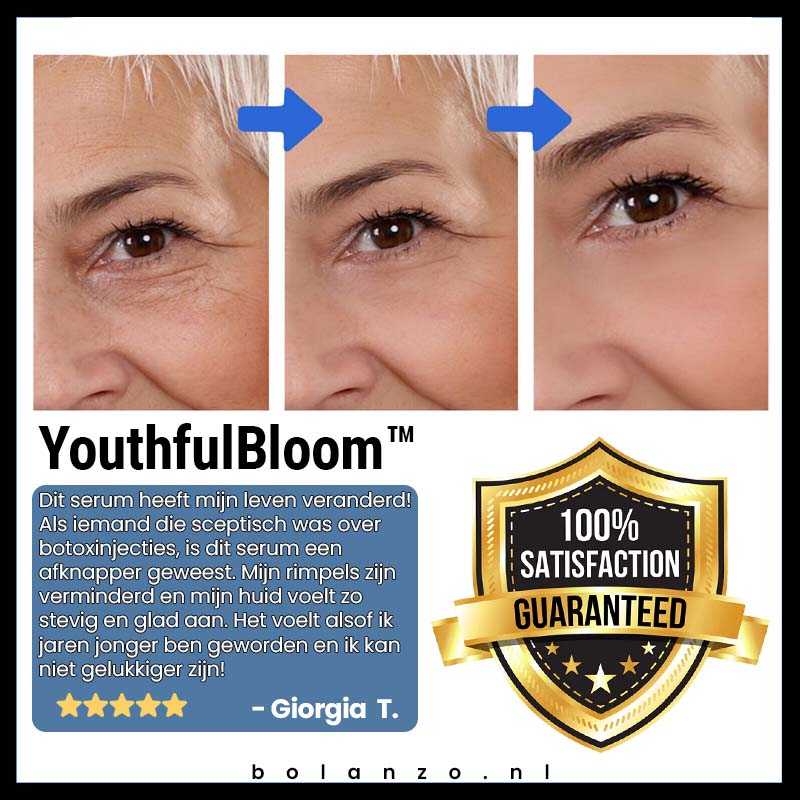 YouthfulBloom™ - Botoxserum tegen veroudering (1+1 Gratis)