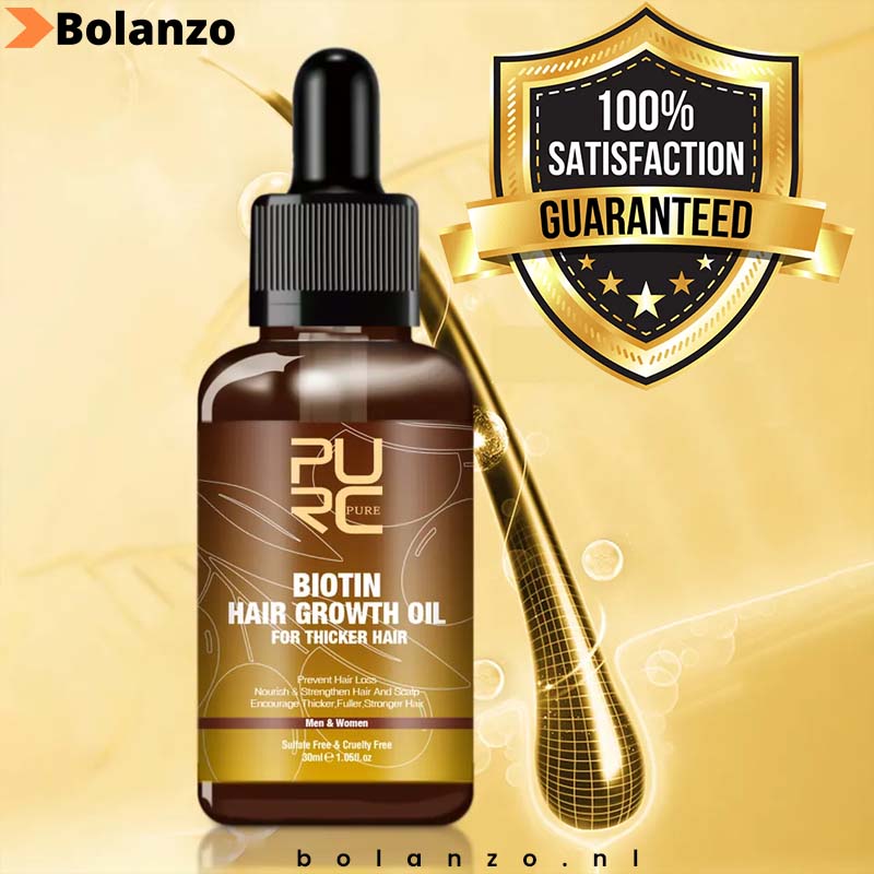 BioPurc™ Haargroei olie (1+1 Gratis)