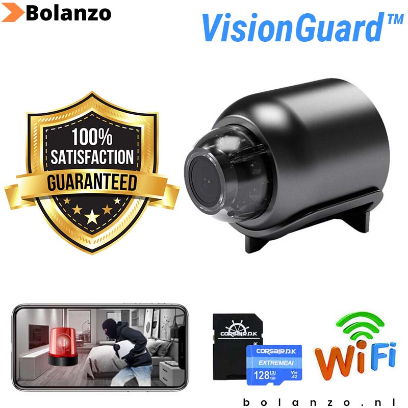 VisionGuard™ - Mini WIFI Camera