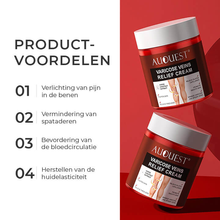 VeinCare Naturals | Crème voor verlichting van spataderen