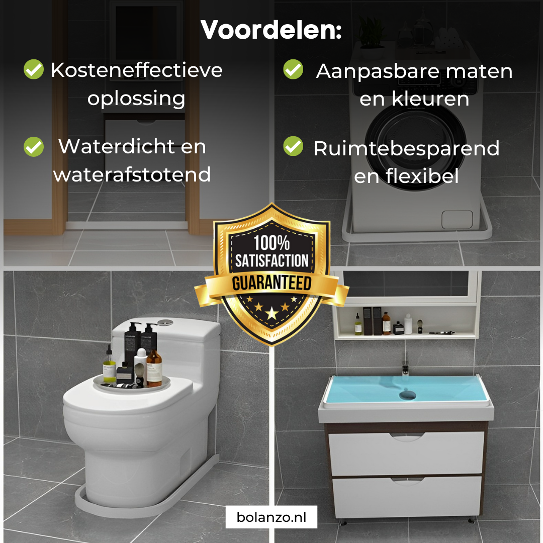 AquaSafe™ | De ultieme kosten besparende douchebarriere