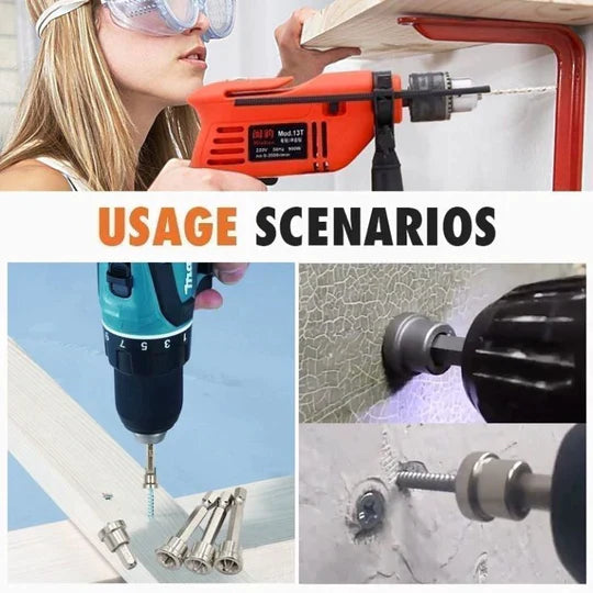 5pcs Magnetische Positionering Schroevendraaier Bits