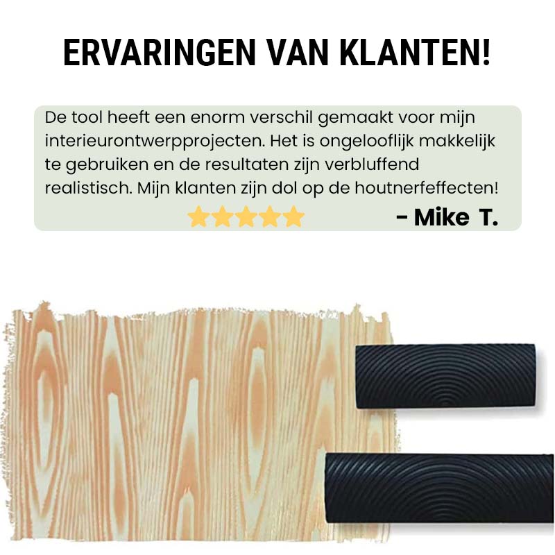 WoodEnchant™ | Perfect gereedschap voor houtnerven