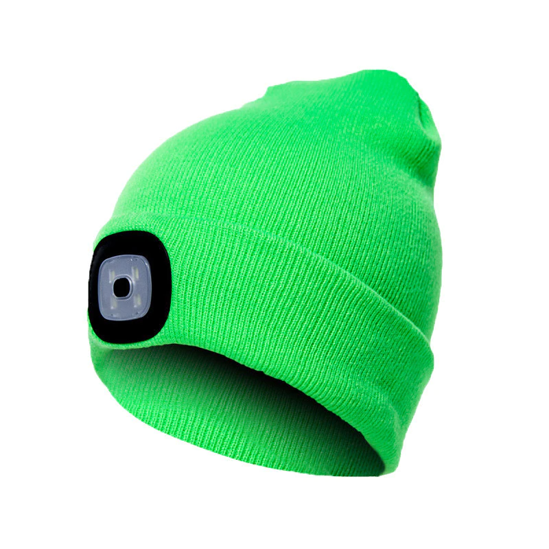 BeaniePro® | Afneembare LED-hoofdlamp Beanie Muts
