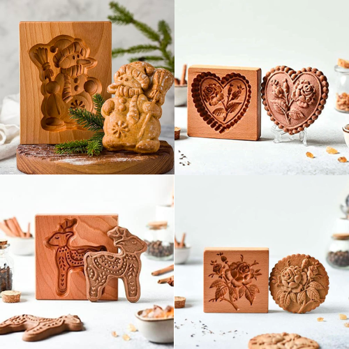 Xmas-cookie | Cookie cutter Houten Bakvorm