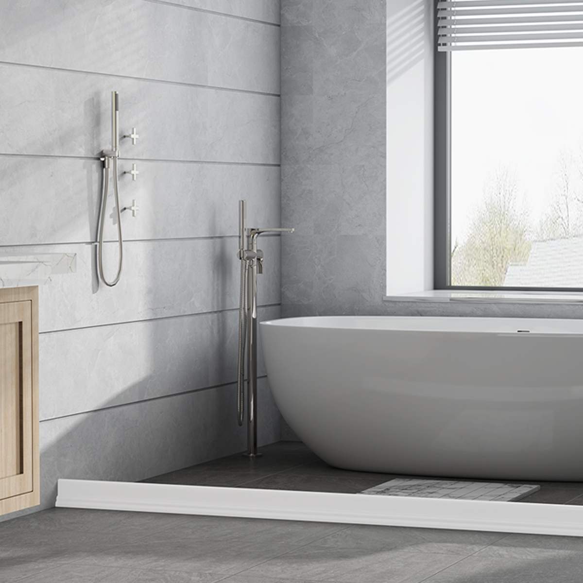 AquaSafe™ | De ultieme kosten besparende douchebarriere