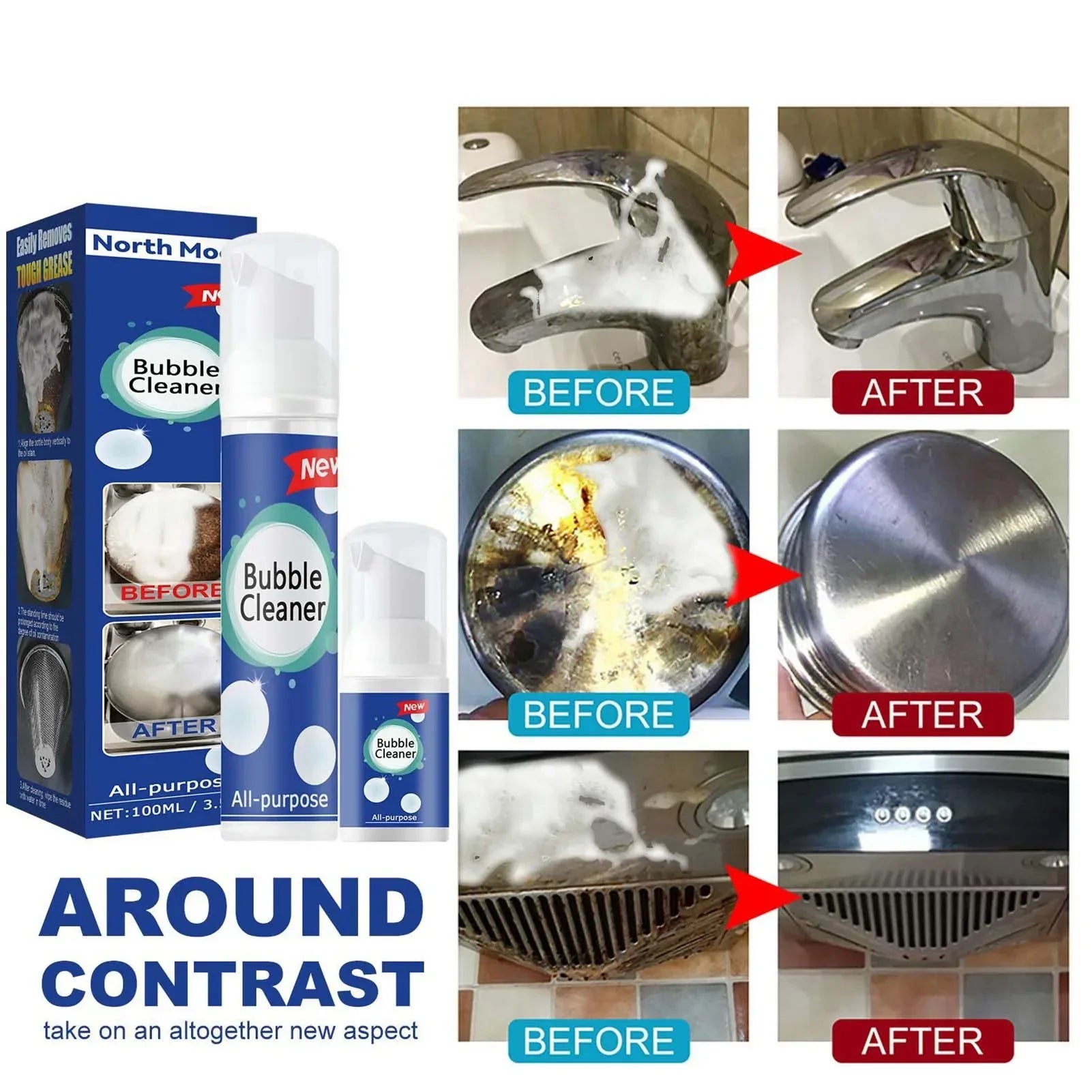 BubbleGleam™ - Lost hardnekkige vlekken in seconden op | 1+1 GRATIS