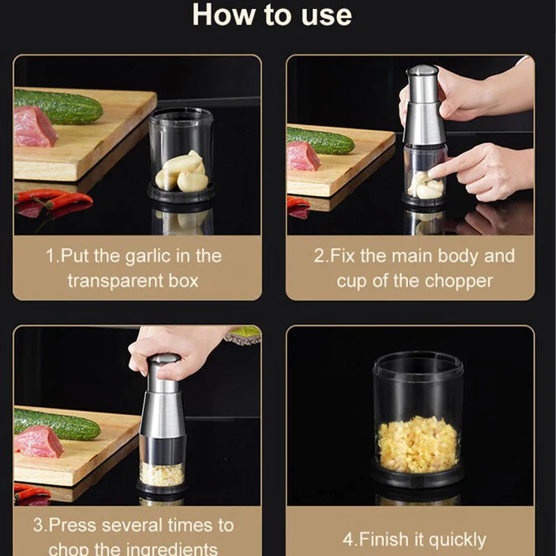 VeggiChopper™ Snijdt moeiteloos, sneller dan ooit tevoren