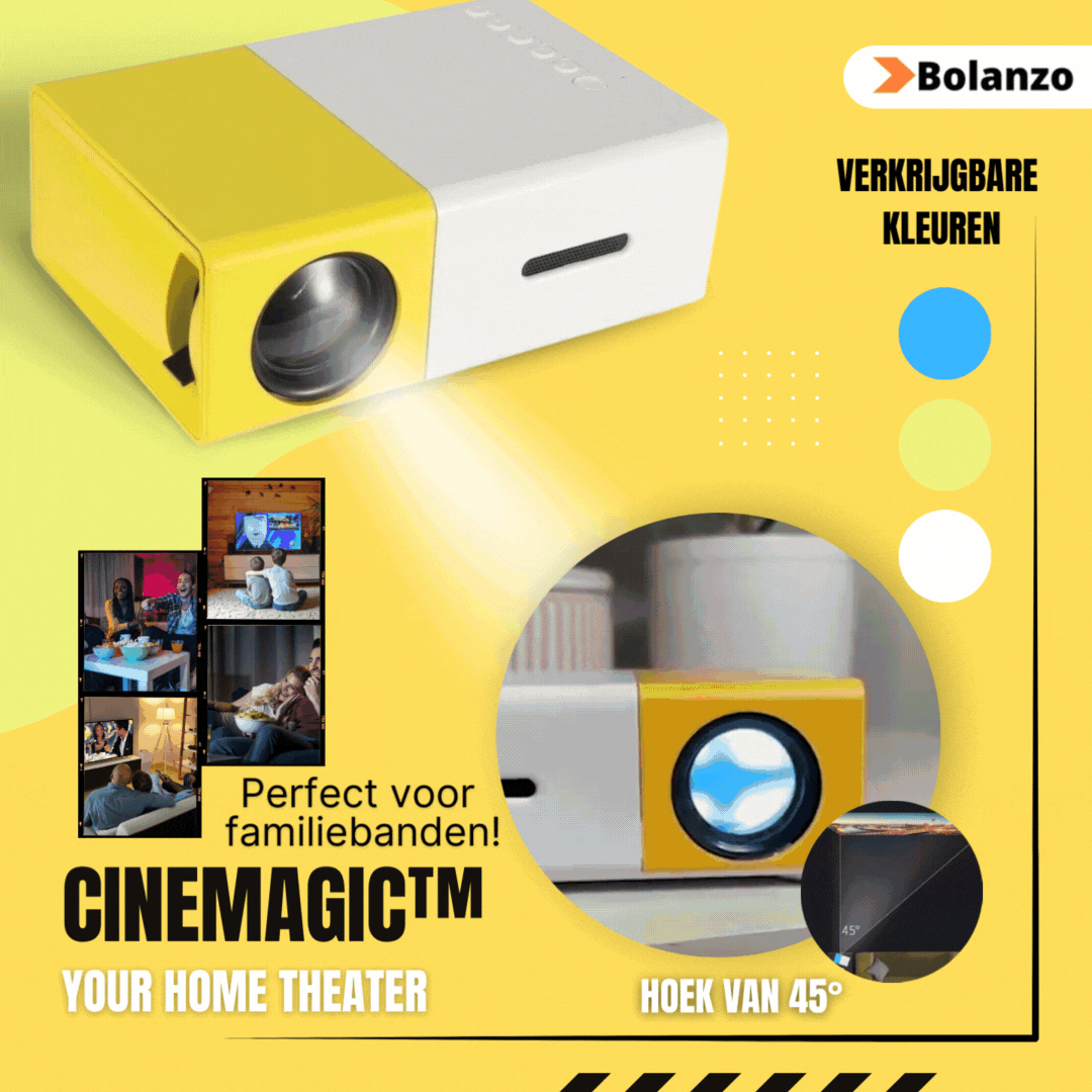CineMagic™ | Creëer je eigen thuisbioscoop!