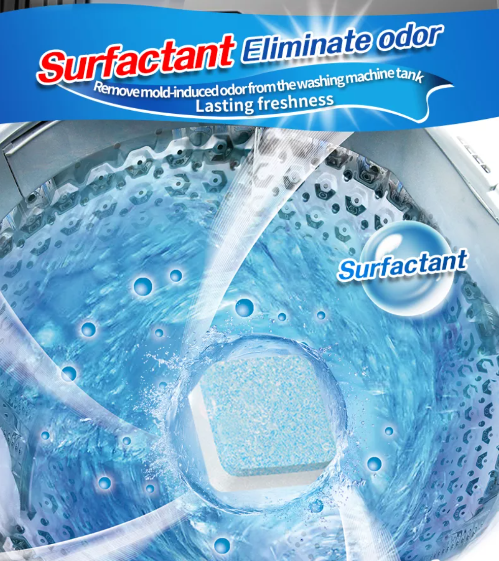 Washer Pro ® Wasmachine Effervescent Reinigings tabletten