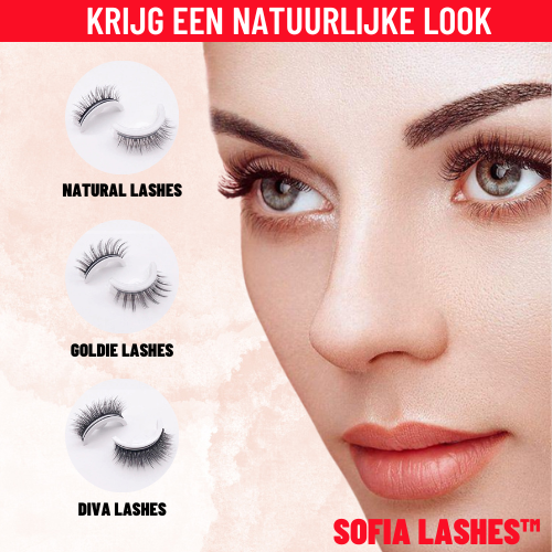 SofiaLashes™ | Herbruikbare zelfklevende wimpers | 1+1 Gratis