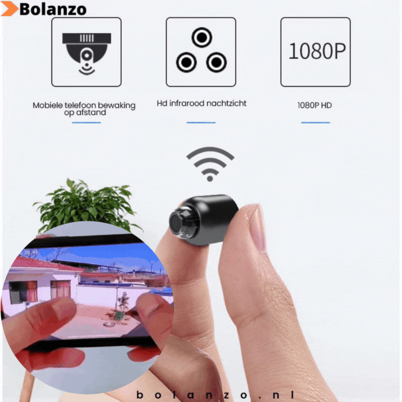 VisionGuard™ - Mini WIFI Camera