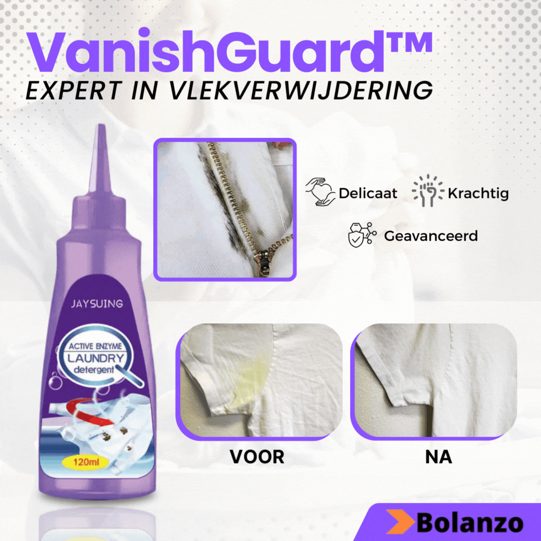VanishGuard™ - Vlekverwijderingsexpert
