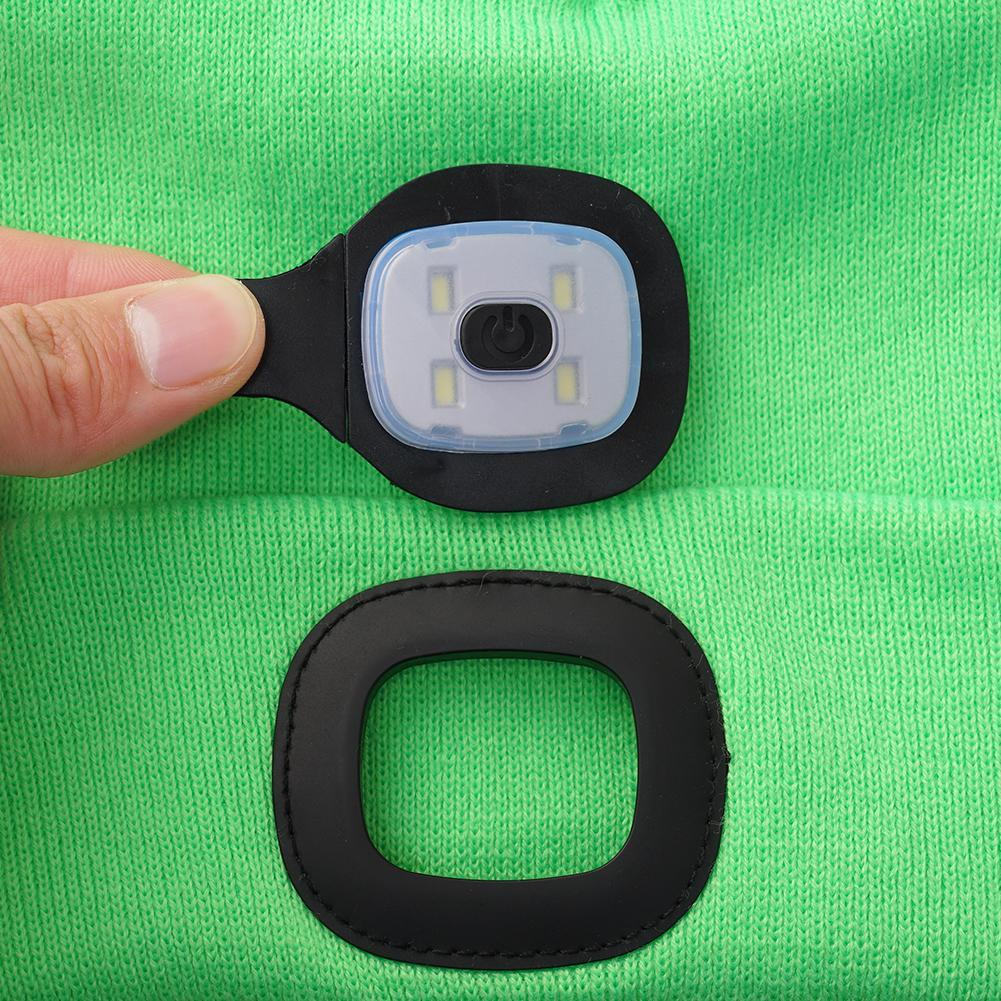 BeaniePro® | Afneembare LED-hoofdlamp Beanie Muts