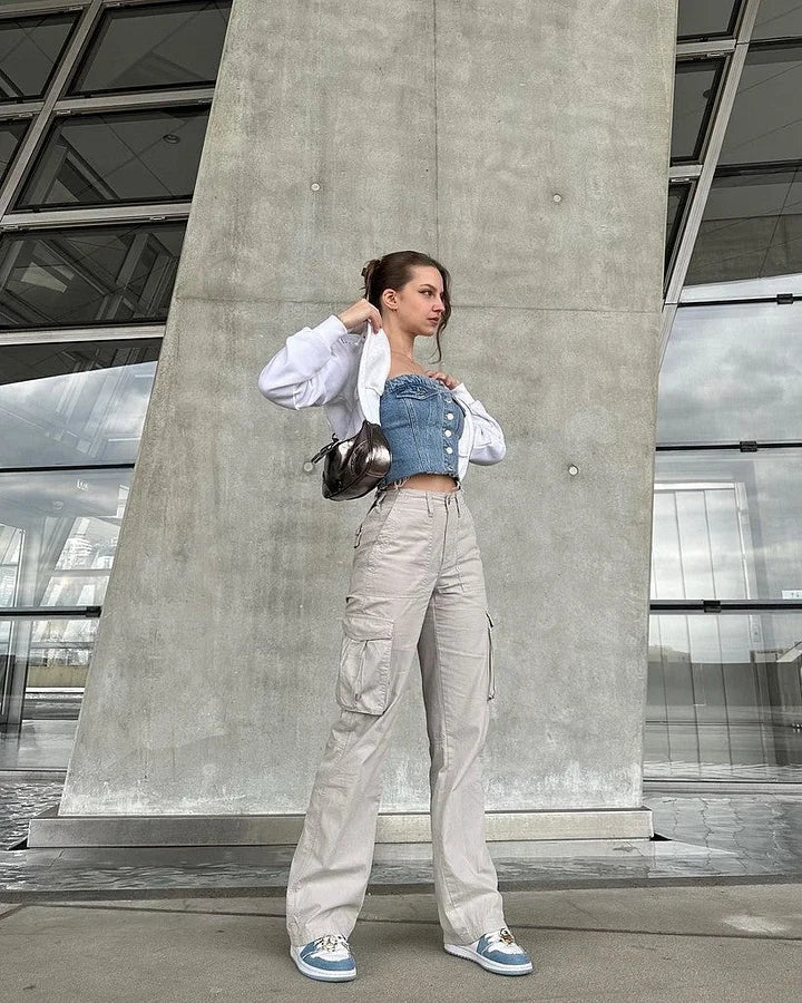 Bella Amy | Trendy cargo broek (Gezien op tiktok)