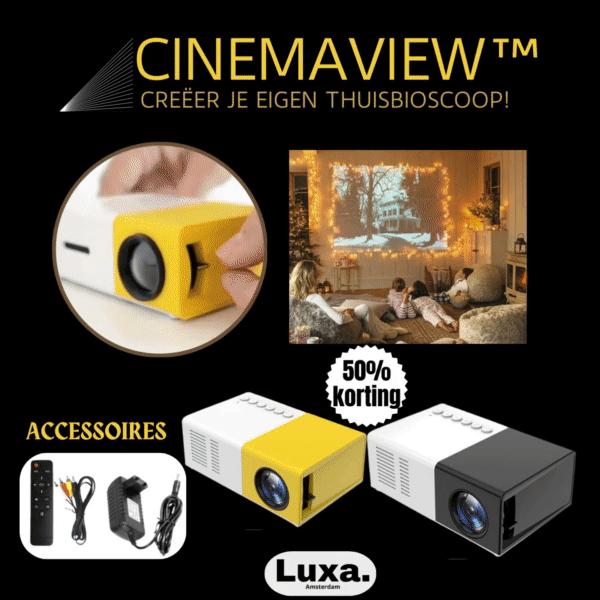 CineMagic™ | Creëer je eigen thuisbioscoop!