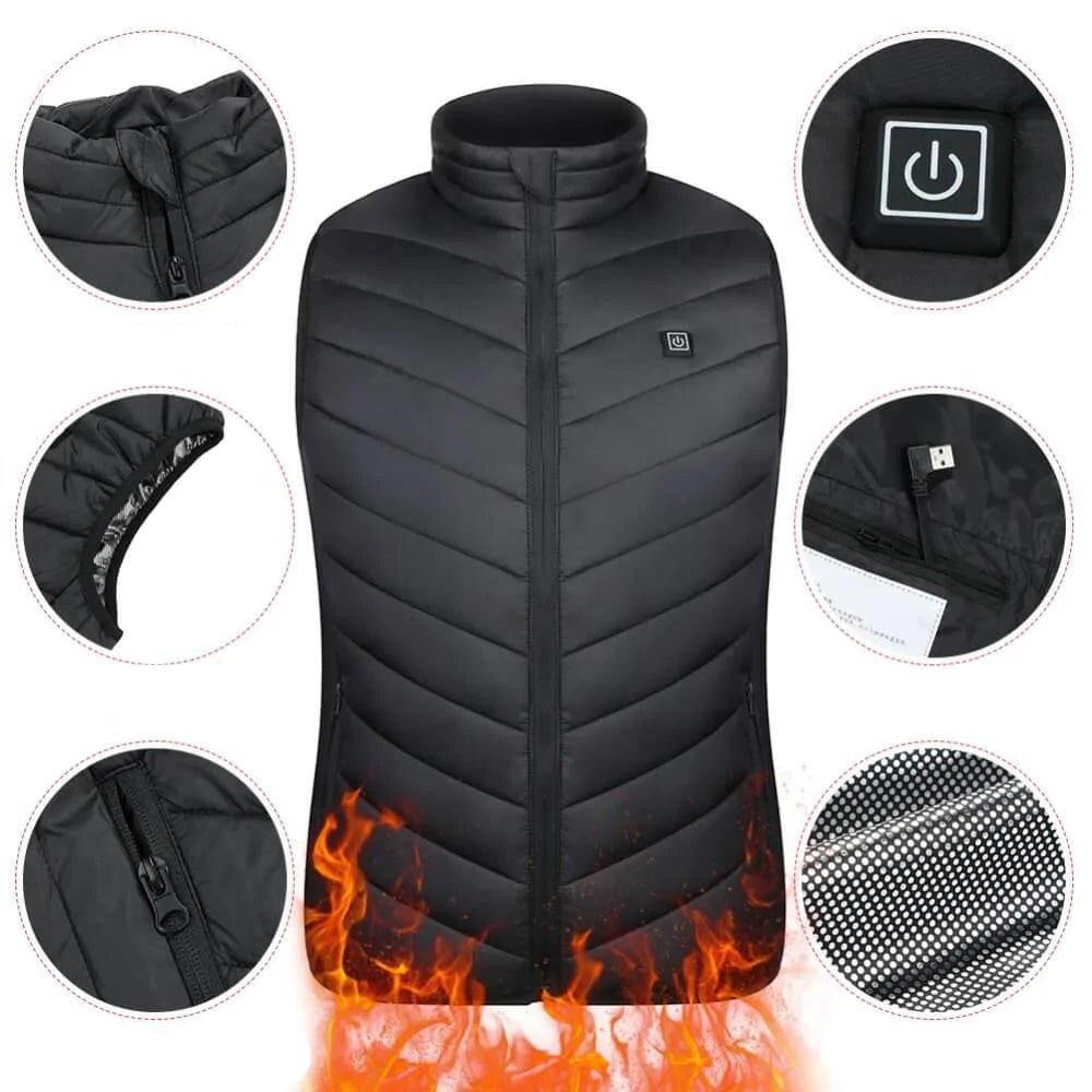 Warm Vest™ Unisex Verwarmingsvest