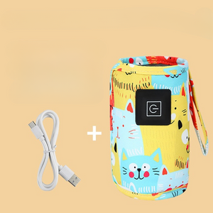 WARMMEUP DRAAGBARE FLESSENVERWARMER - ALTIJD EN OVERAL HET FLESJE KLAAR!