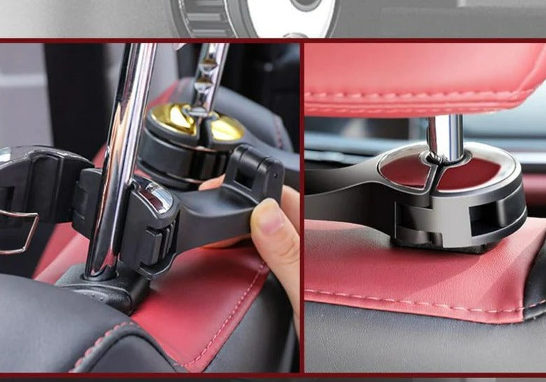 1+1 GRATIS | Hooky™ | Hoofdsteunbevestiging Auto Haak