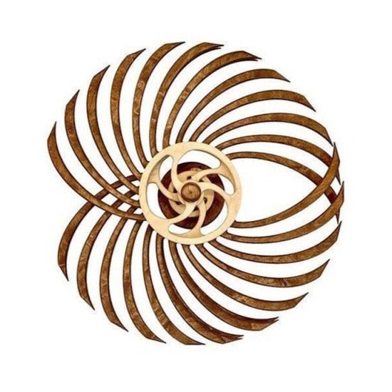 Woodeco™ Infinite Wheel - Unieke woondecoratie