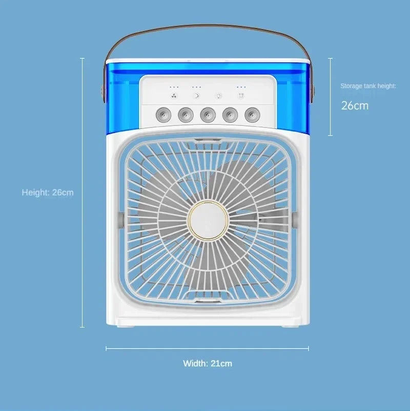 BreezeAirco™ | Compacte draagbare airco & luchtbevochtiger