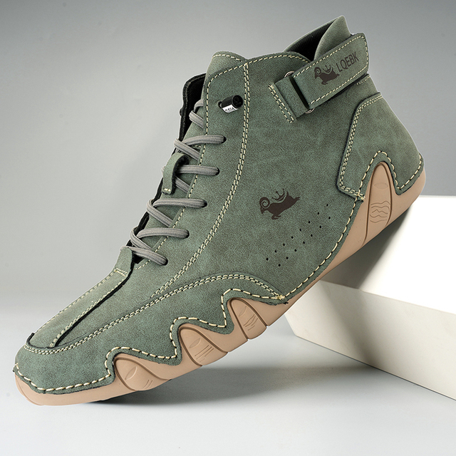 Ben™ Comfortabele antislip blotevoetenleren schoen