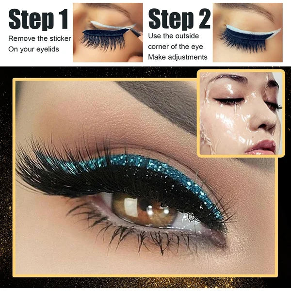 2023 NIEUWE HERBRUIKBARE EYELINER EN WIMPERSTICKERS